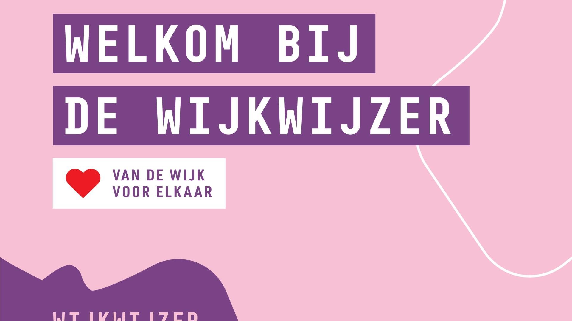 bord Welkom bij de Wijkwijzer